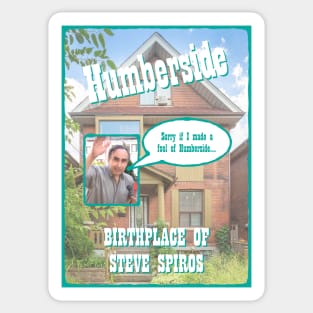 Steve Spiros - Humberside Sticker